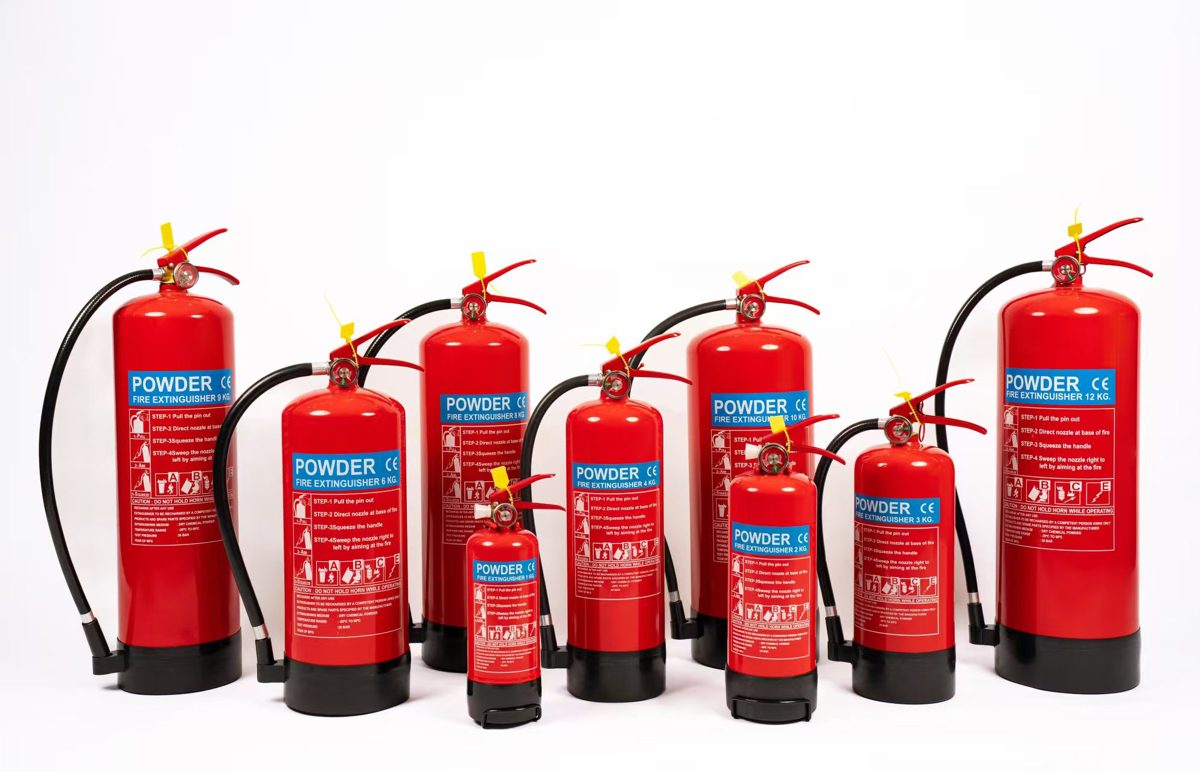 Portable ABC Dry Powder Fire Extinguisher